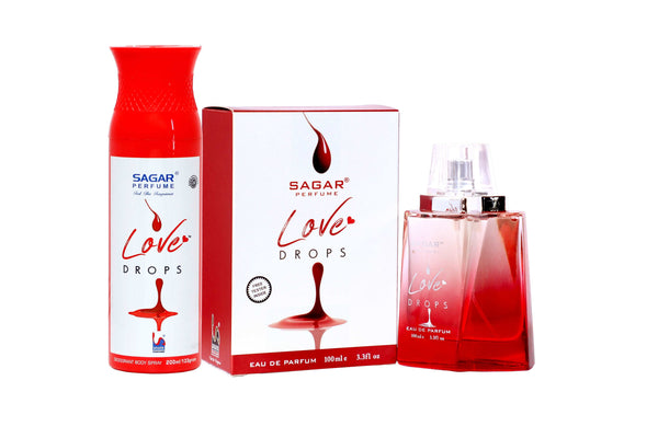 Love Drops Perfume And Deodorant Combo - sagar Perfume