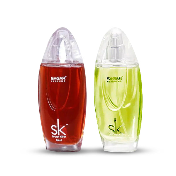 80 ML SK WHITE & 80 ML SK GREEN PERFUME COMBO