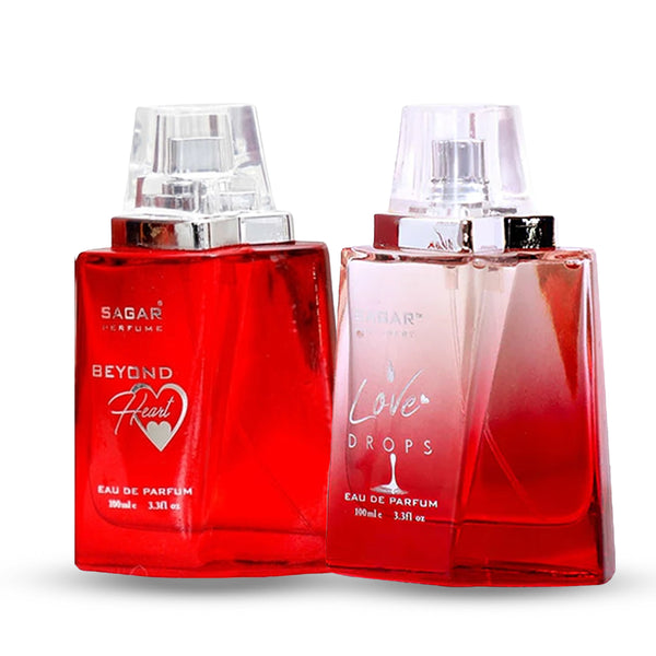 100 ML LOVE DROPS & 100 ML BEYOUND HEART PERFUME COMBO