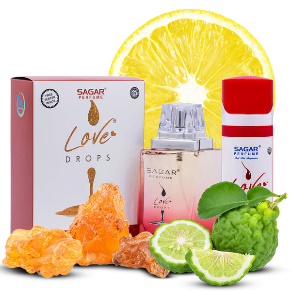 Love Drops Perfume And Deodorant Combo