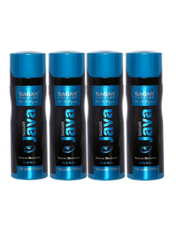 4 PCS DEODORANT JAVA COMBO